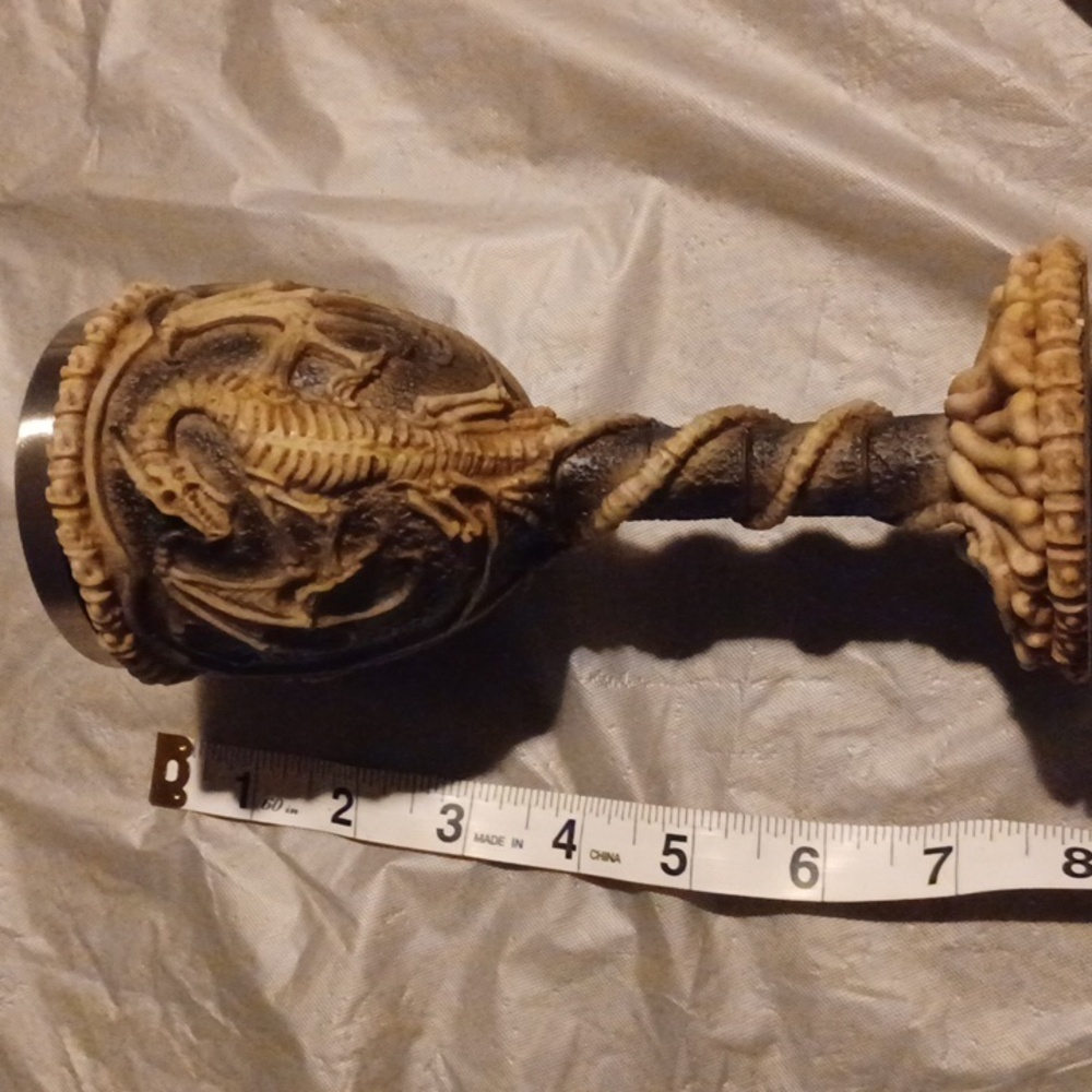 - Medievel Dragon Goblet with Intricate Design - Picture 6 of 7